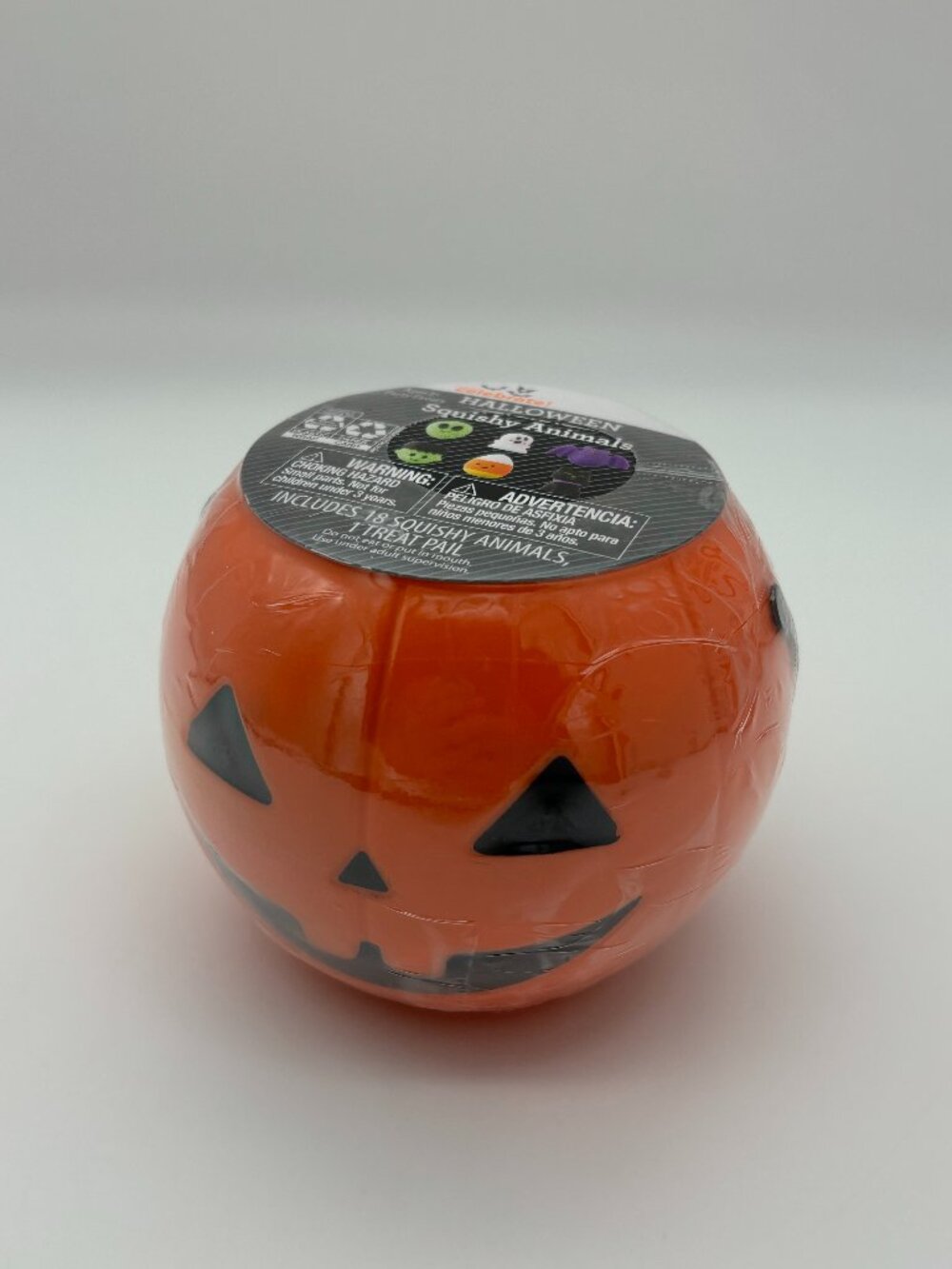Way To Celebrate Halloween Squishy Animal Party Favors Jack O Lantern Treat Pail